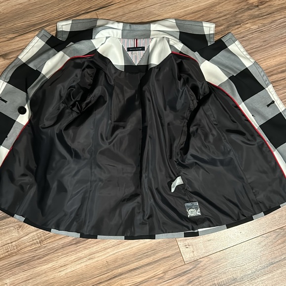 TOMMY HILFIGER double breasted silver buttoned blazer. Fall staple! - Picture 8 of 9